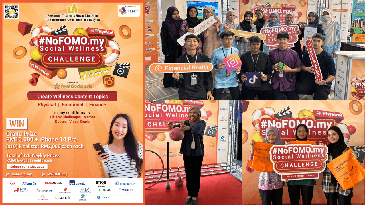 Feeling FOMO? Join In Our LIAM #NoFOMO Social Wellness Challenge!
