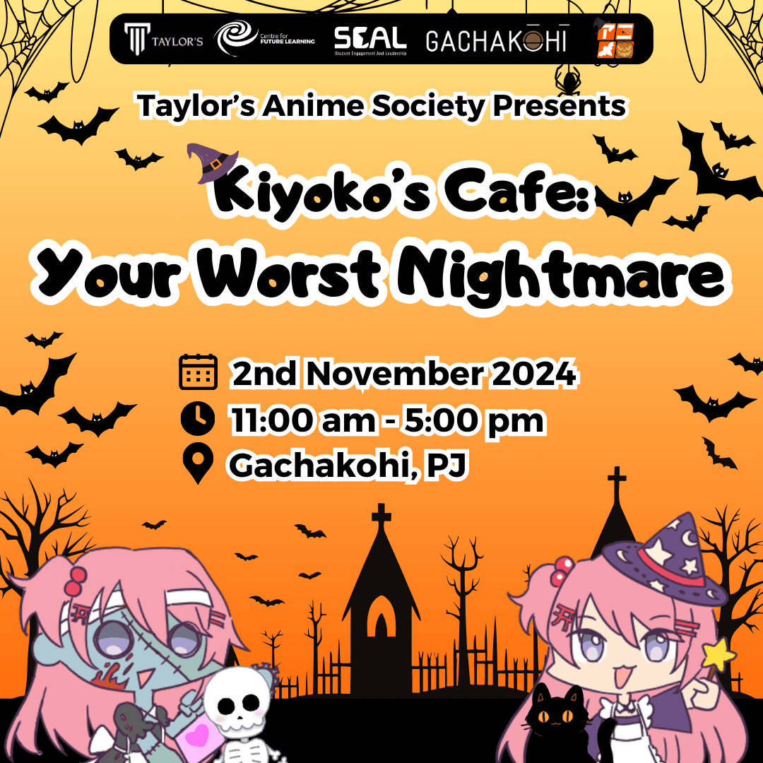  Kiyoko’s Cafe : Your Worst Nightmare | A Halloween-Themed Maid Café by Taylor's Anime Society