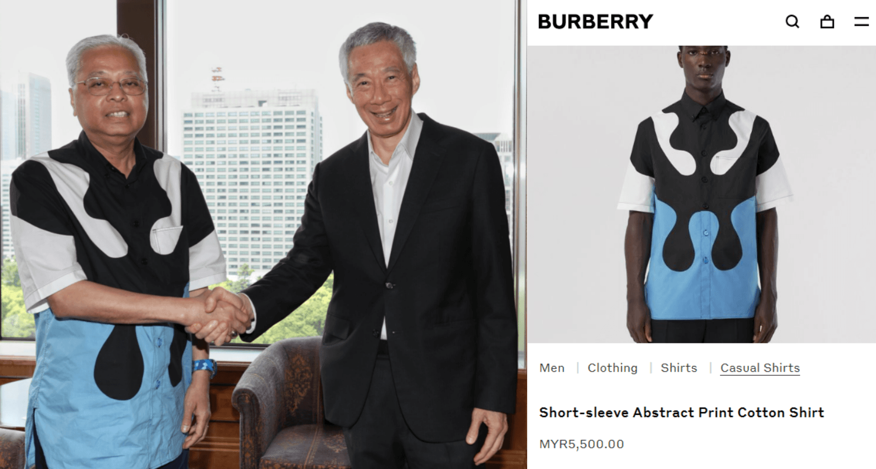 PM Ismail Sabri Criticized For RM5,500 Burberry T-Shirt