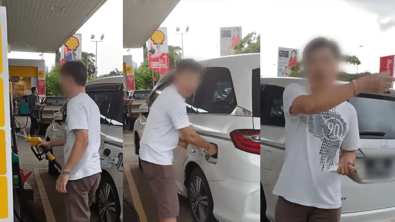 #Kantoi: SG-Registered Vehicle Caught Filling RON95 In Johor Bahru
