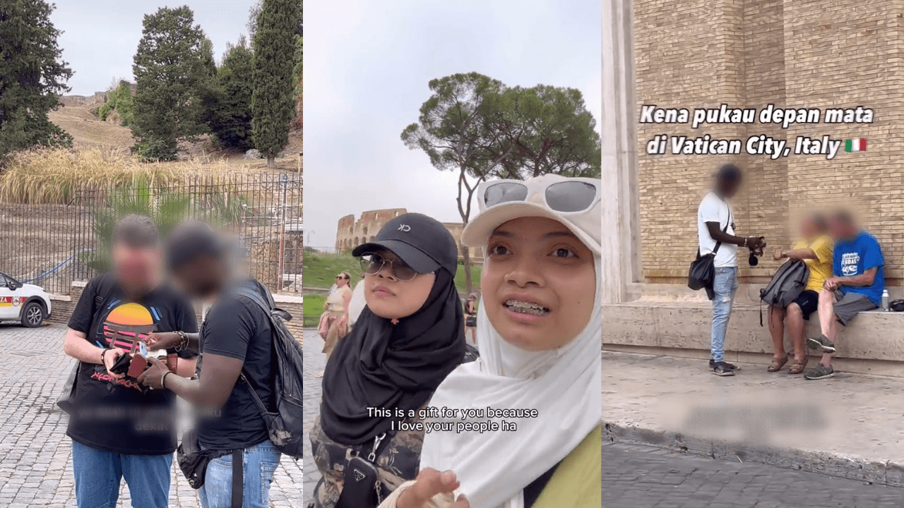 Malaysian Content Creator Caution Tourists About Scams In Italy & Vatican City