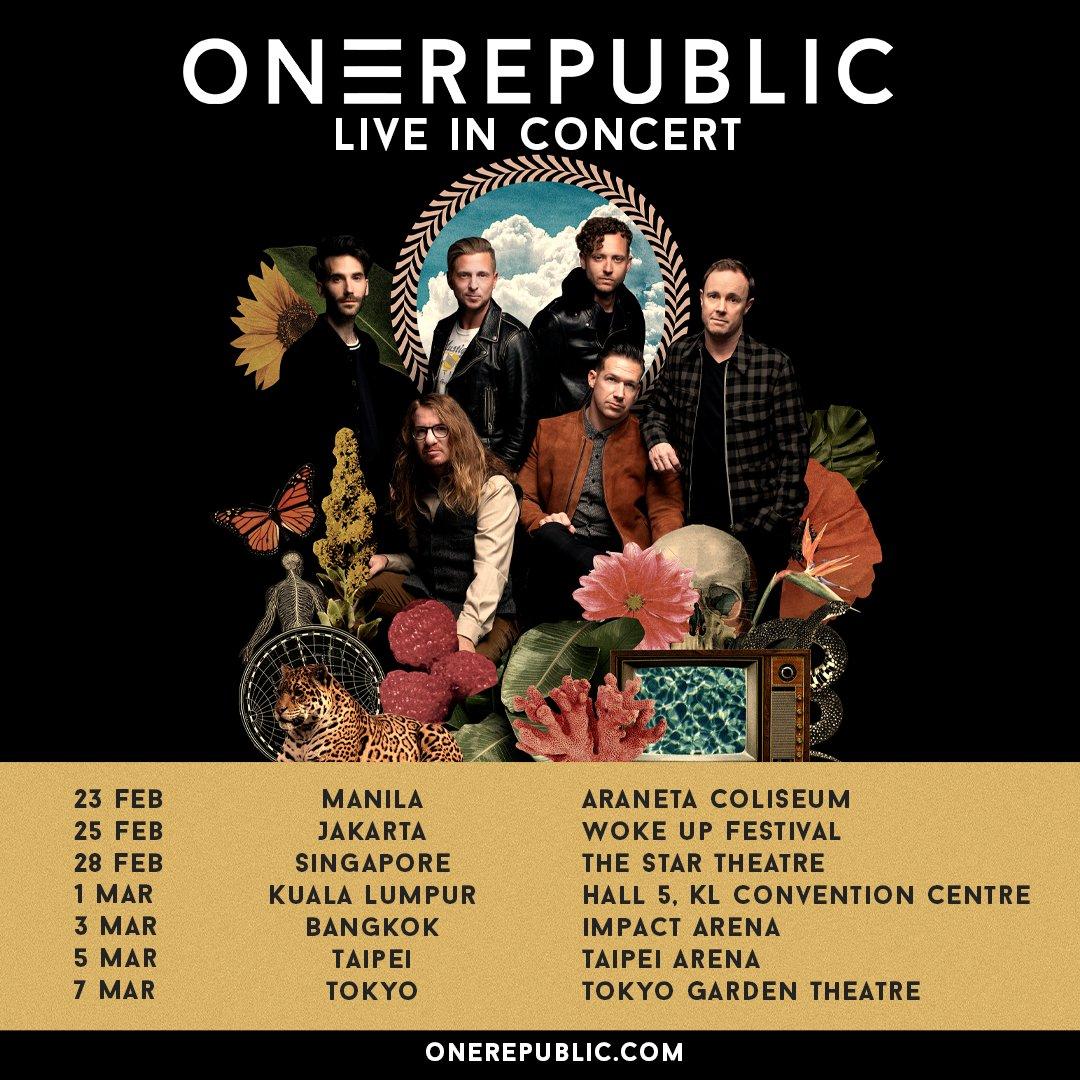 OneRepublic Live In Malaysia 2023