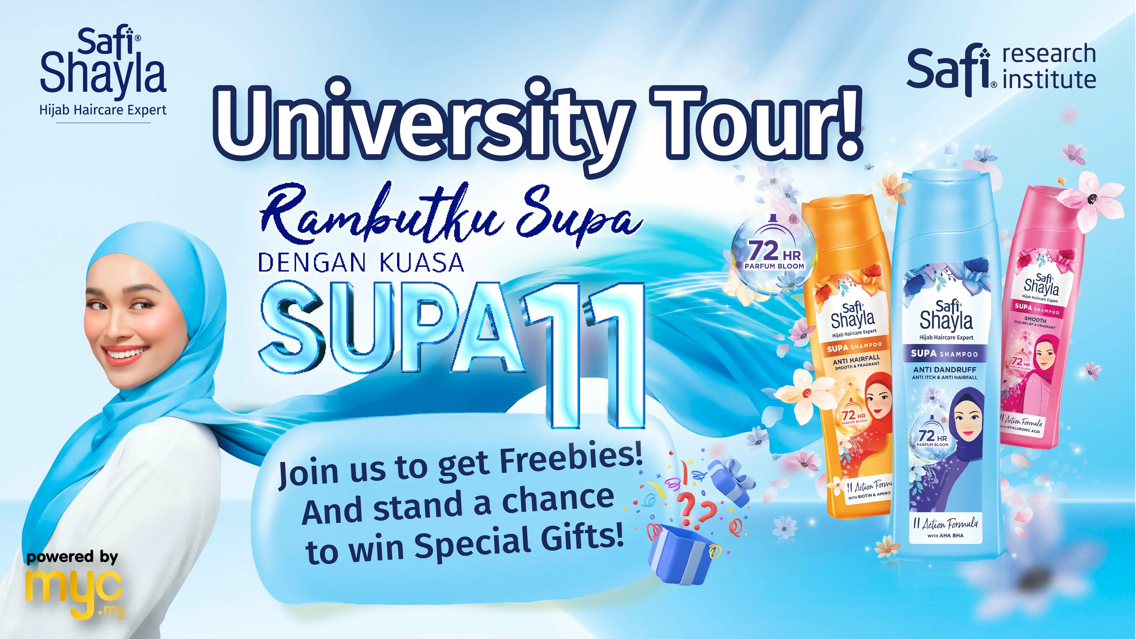 Safi Shayla SUPA Shampoo University Roadshow! 