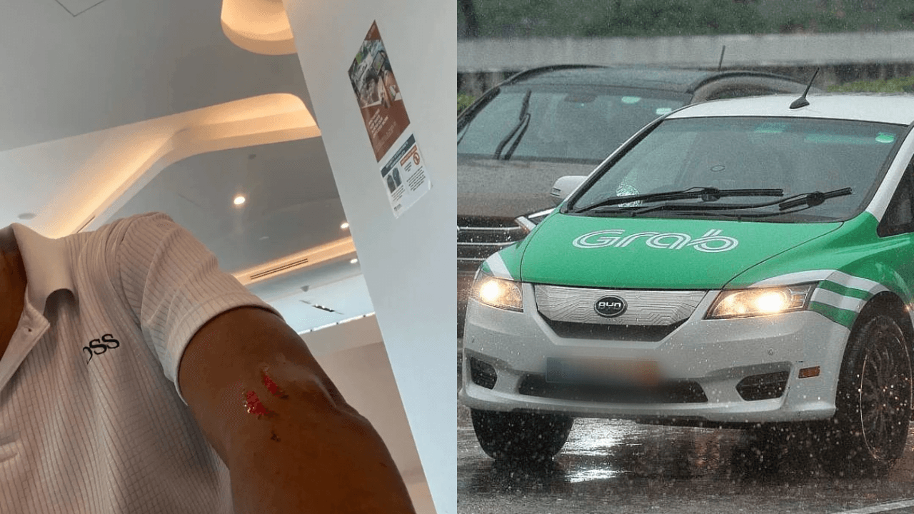 Grab Driver In S’pore Assaulted By Passenger For Allegedly Taking A Longer Route