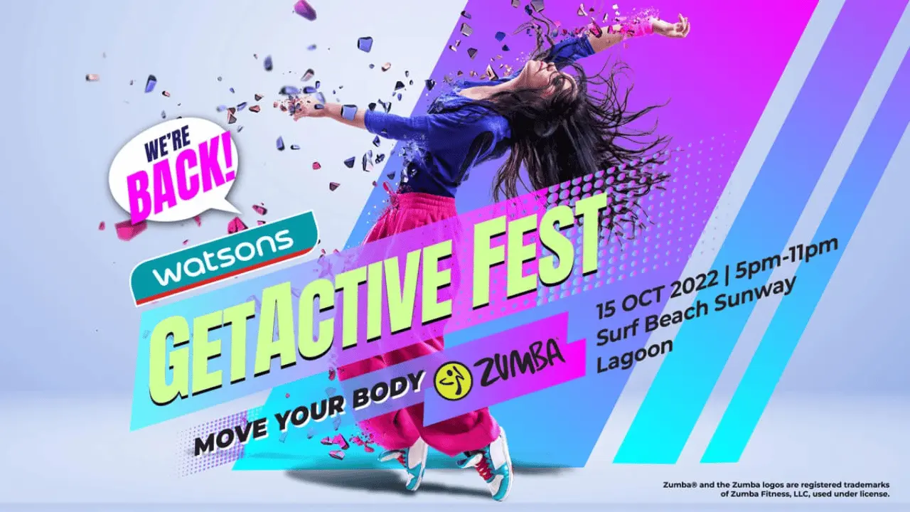 Let's #LiveLifeFree With Dermatix & Join The Watsons' GETACTIVE FEST Together!
